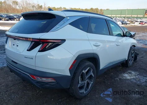 2022 Hyundai Tucson Hybrid Sel Convenience z USA, uszkodzony, nr VIN KM8JFCA13NU035705
